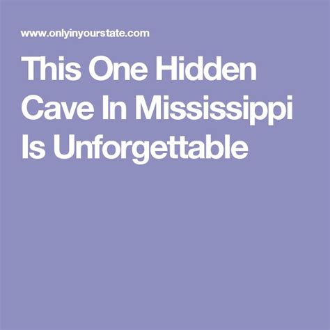 Hiking To This Aboveground Cave In Mississippi Will Give You A Surreal