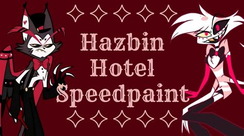 Huskerdust Hazbin Hotel Speedpaint Youtube