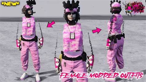 Gta Online How To Get Racing Logos Female Modded Outfits Youtube