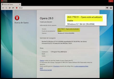 This opera web browser offline installer setup is compatible with both 32 bit and 64 bit windows versions and will work with windows xp. TheLordTutoriales: Navegador Opera 28.0.1750.51 Estable Instalador Offline Instalar sin Internet