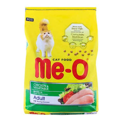 Our cat food database contains information on every brand for which we could find adequate information. Purchase Me-O Adult Chicken & Vegetable Cat Food 7 KG ...