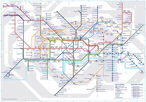 Plan Et Carte Du Métro Tube De Londres Stations Et Lignes London