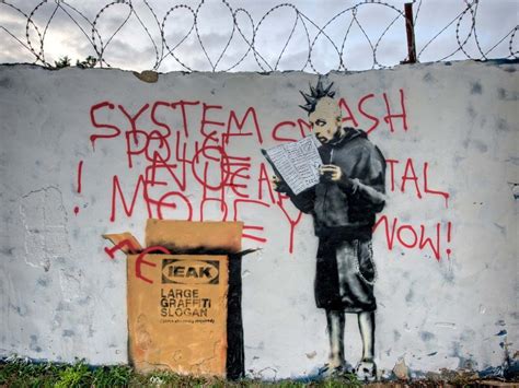 The elusive british artist banksy now has a boat, decorated with banksy art. banksy - Yahoo Image Search Results | Banksy graffiti ...
