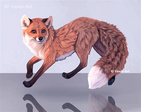 Fox For Fun By Vawie Art On Deviantart