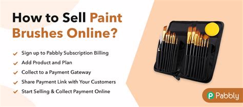 How To Sell Paint Brushes Online Step By Step Free Method Pabbly
