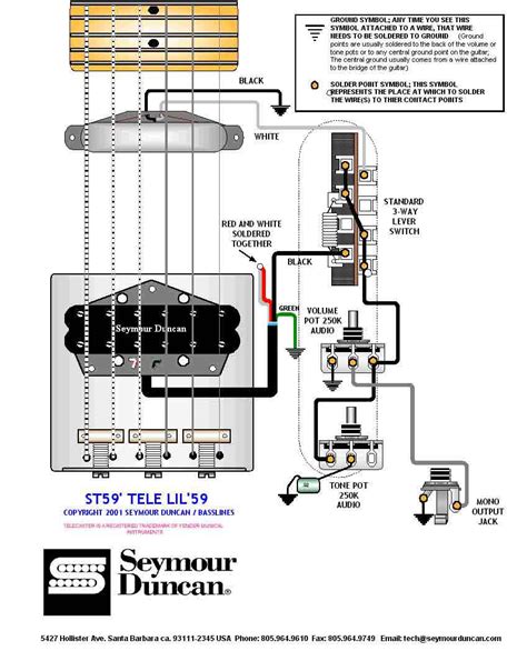 Seymour duncan jaguar wiring diagram wiring diagram. Wiring Diagram For Seymour Duncan Hot Stack Strat Pickups