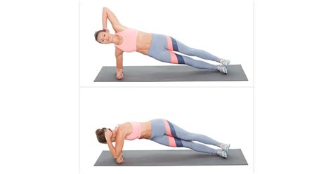 Side Elbow Plank With A Twist 20 Minute Total Body Workout Popsugar