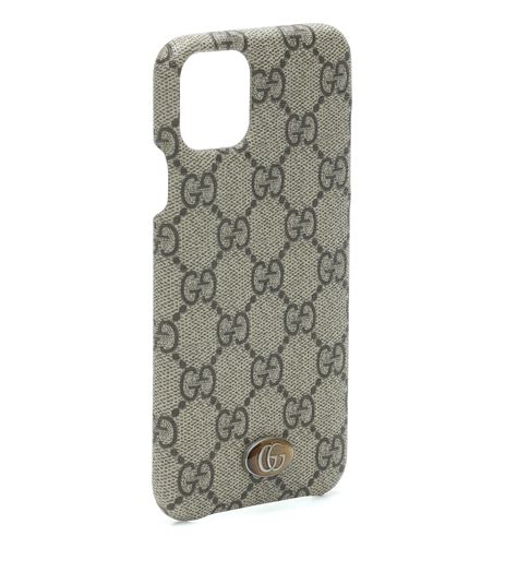 Gucci Canvas Ophidia Iphone 11 Pro Max Case In Beige Natural Lyst