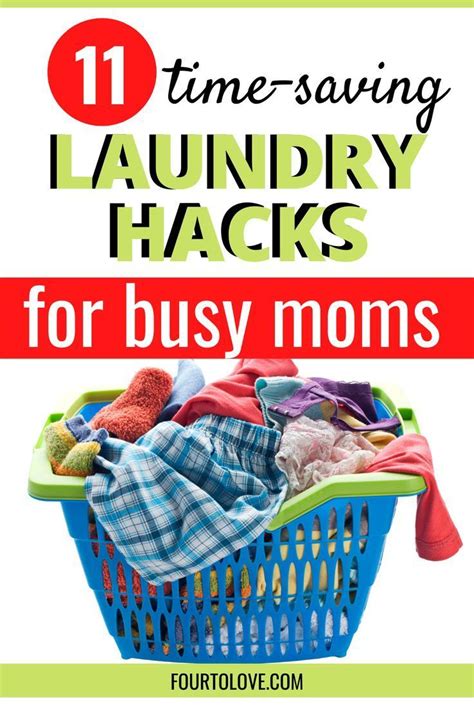 Brilliant Time Saving Laundry Tips For Busy Moms Four To Love