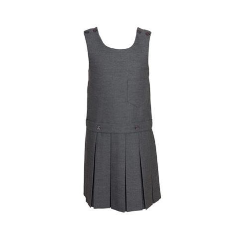 Pinafore Grey The Back To School Store