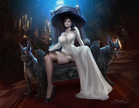 Lady Dimitrescu By Felox08 On DeviantArt Resident Evil Girl Resident