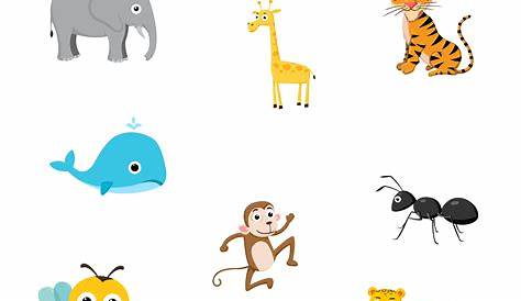 Wild Animals Worksheets For Kindergarten - Thekidsworksheet
