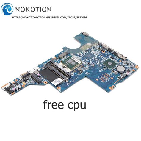 Nokotion Main Board 595184 001 For Hp Cq42 Cq62 G42 G62 Laptop