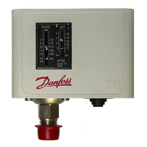 Liquid Pressure Switches Danfoss Make Contact System Type Spdt
