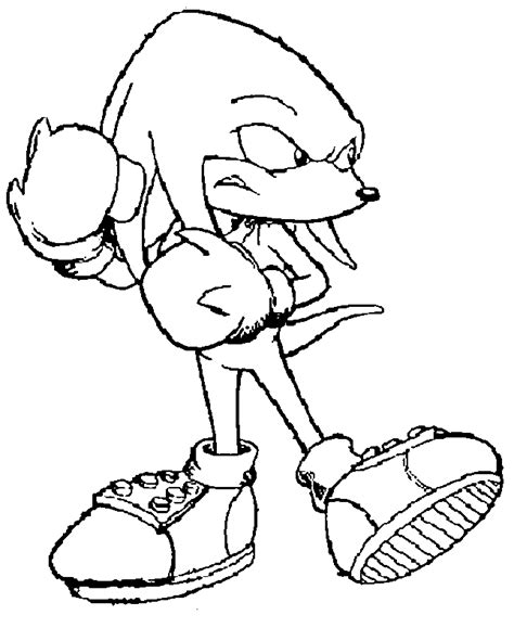 Coloring Pages Of Sonic Characters Coloring Home