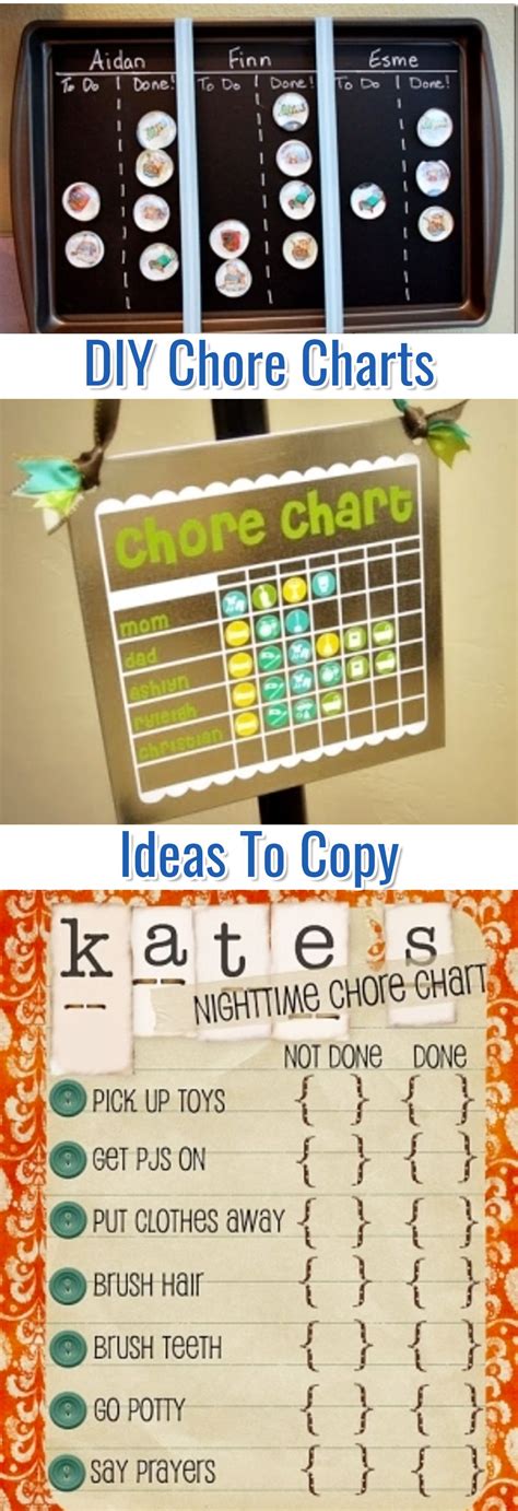 Chore Chart Ideas Easy Diy Chore Board Ideas For Kids Pictures