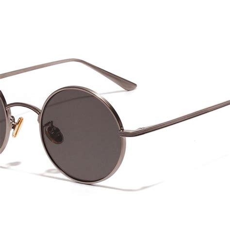 Damen Herren Retro Hippi Brille Sonnenbrille Runde Gläsern Nickelbrille Vintage Ebay