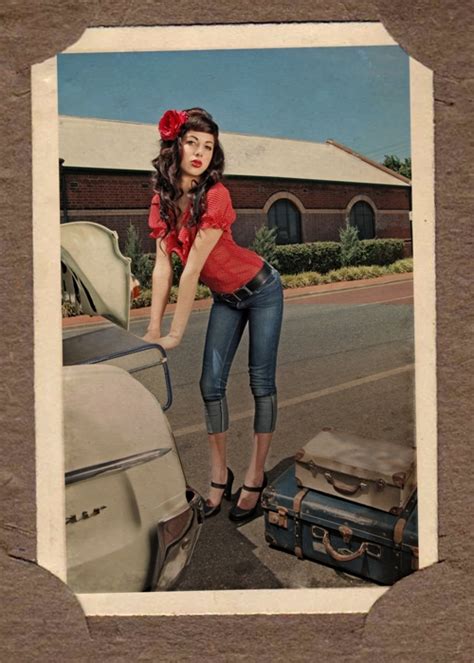 Rockabilly With The Chevy Kristy Bassett