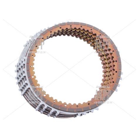 Steel And Friction Plate Kitbrake B2 6 Frictions Automatic