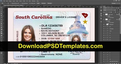 Editable Blank California Drivers License Template Swagpag