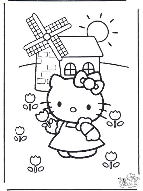 Klicken sie auf den pinsel. Ausmalbilder Von Hello Kitty - Vorlagen zum Ausmalen ...