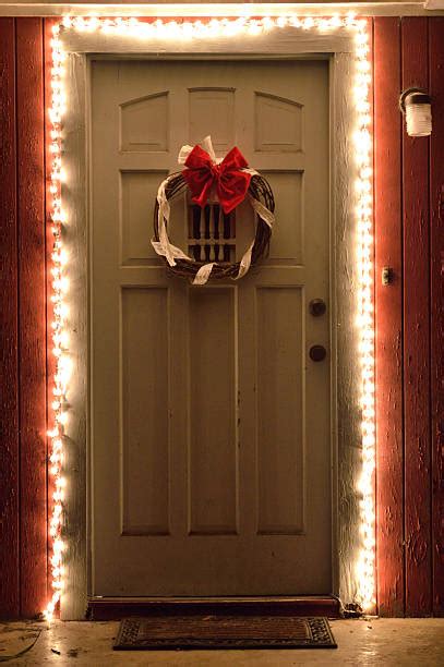 Front Door Christmas Lights Stock Photos Pictures And Royalty Free
