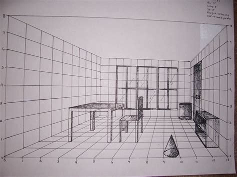 One Point Perspective Room By Toxicguineapigs On Deviantart