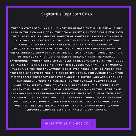 Comparing sun signs can give a good general. Sagittarius Capricorn Cusp - Cusp of Prophecy | Cancer leo ...