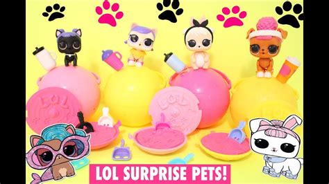 Lol Surprise Pets Series 3~ Lol Surprise Dolls~ Find Cats Dogs