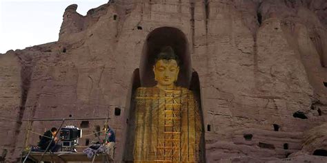 Sacred Statues Destroyed By The Taliban Return As Ghostly Projections HuffPost