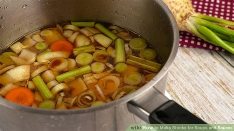 How To Make Stocks For Soups And Sauces 9 Steps With Pictures