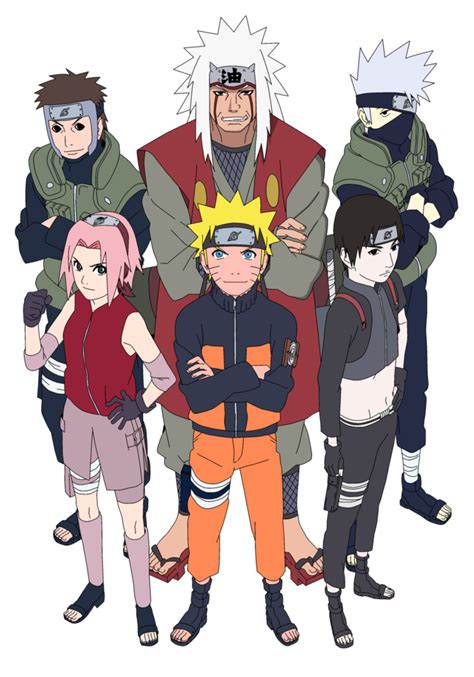 Team 7 Naruto Anime