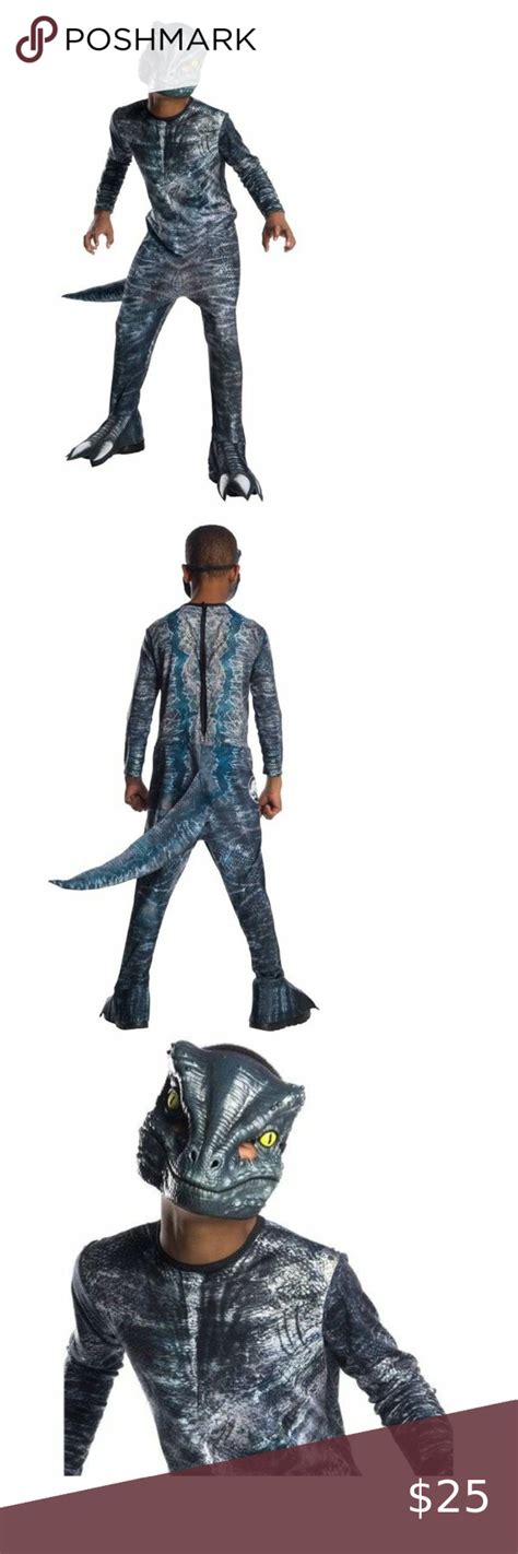 Jurassic Park Blue Raptor Dinosaur Costume 810 Dinosaur Costume