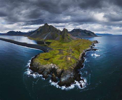 Aerial View Of Stokksnes Join Our Photography Workshops In I