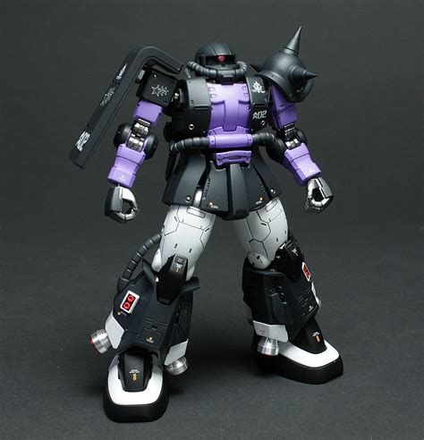 Gundam Guy Hg 1144 Zaku Ii Black Tri Star High Mobility Type Gundam