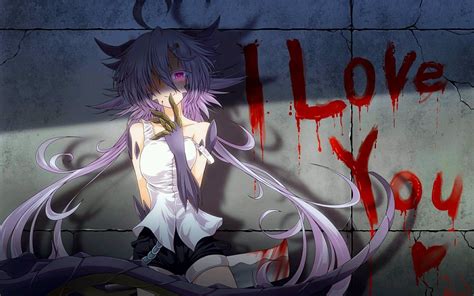 Anime Girls Yandere HD Wallpapers Wallpaper Cave