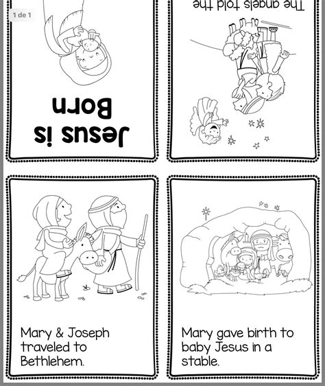 Printable Birth Of Jesus Worksheets