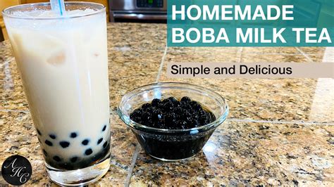 The pearls are often gloopy, flavorless, incessantly chewy, and stick to your incisors like gum under a shoe. How to Make SIMPLE and DELICIOUS BOBA MILK TEA (Bubble Tea ...