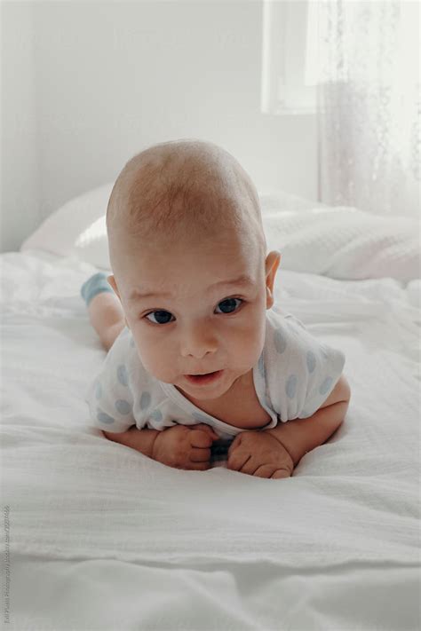 Portrait Of A Baby Boy Del Colaborador De Stocksy Branislava Živić
