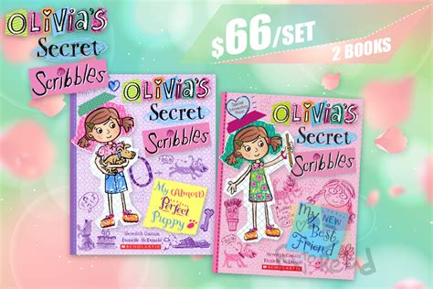 Olivias Secret Scribbles Collection Fun To Read Book Outlet兒童英文圖書專門店