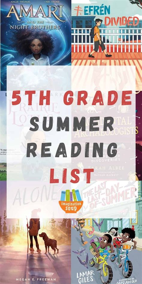 5th Grade Summer Reading List Ages 10 11 In 2021 Summer Reading