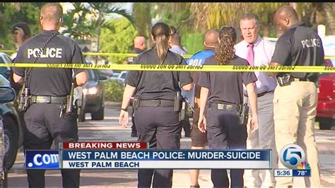 West Palm Beach Police Murder Suicide Youtube