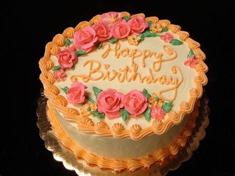 Orange Pink Birthday Cake Buy Birthday Cake Simple Birthday Cake