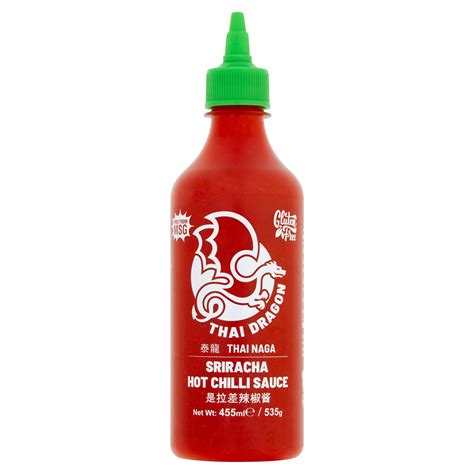 Thai Dragon Sriracha Hot Chilli Sauce 455ml Bbq Chilli And Marinades Iceland Foods