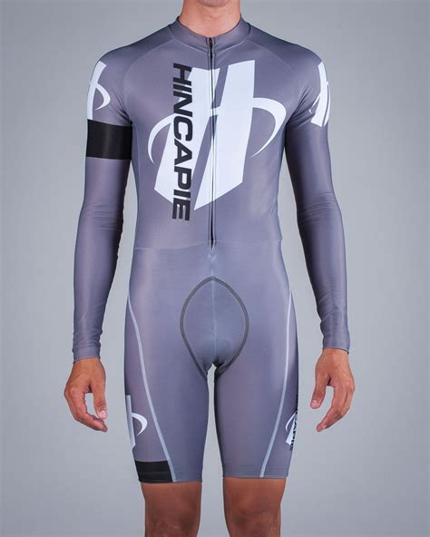 Men’s Element Long Sleeve Skinsuit Hincapie Custom Cycling Outfit Custom Cycling Kit