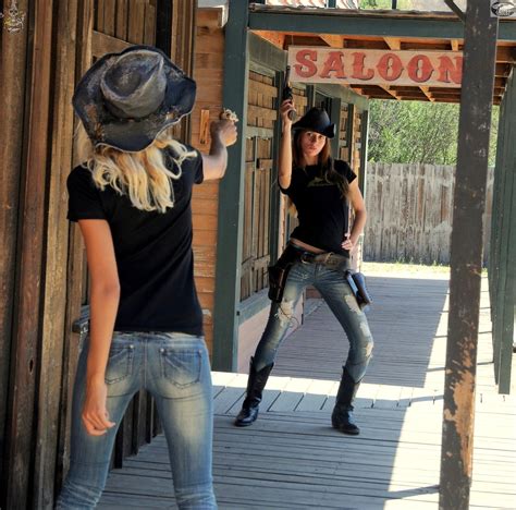 Two Cowgirl Models Photoshoot Of Babes Modeling Bikinis Flickr