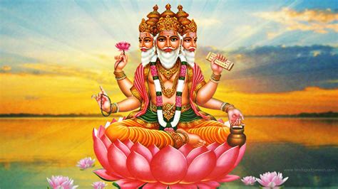 Lord Brahma Wallpaper And Photo Free Download