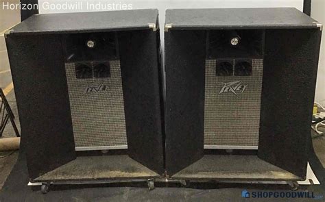 2pc Set Vintage C 700 Series Peavey PA System Speakers PICKUP ONLY