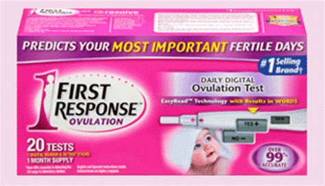 First Response Ovulation Test Pregnancy Test Kit Homehealthcareshoppe