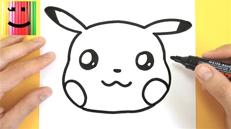 Dessin Emoji Comment Dessiner Pikachu Emoji Kawaii Tuto Dessin